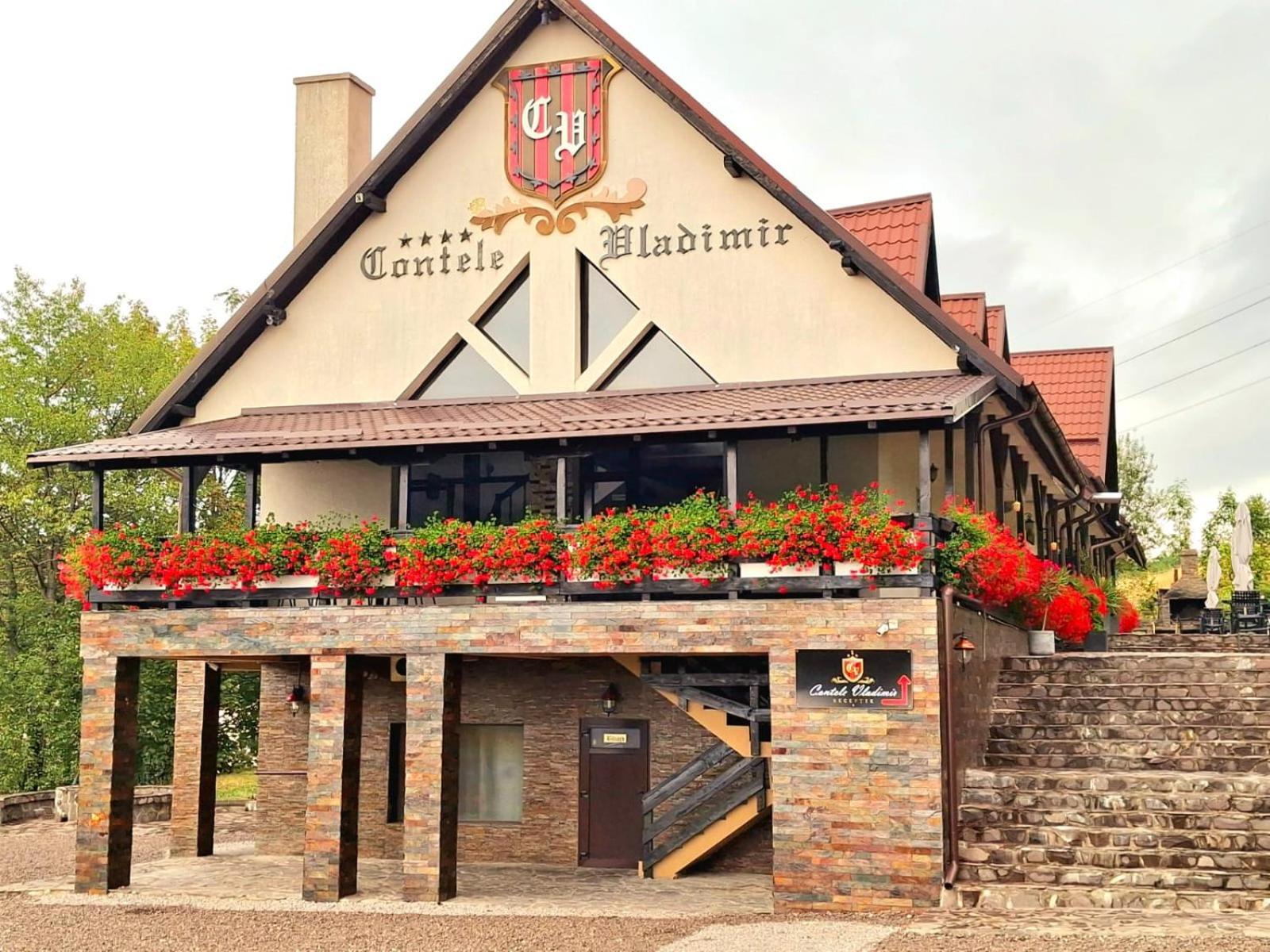 Contele Vladimir Hotel Törcsvár Kültér fotó